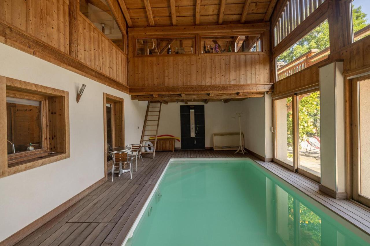 Ferme De Faustine 1 - Piscine Apartman Saint-Gervais-les-Bains Kültér fotó